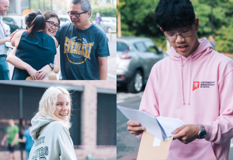A level success for students at University of Birmingham School Sixth Form web image 480x330